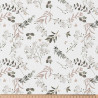 Printed Cotton AZAYA White / Green